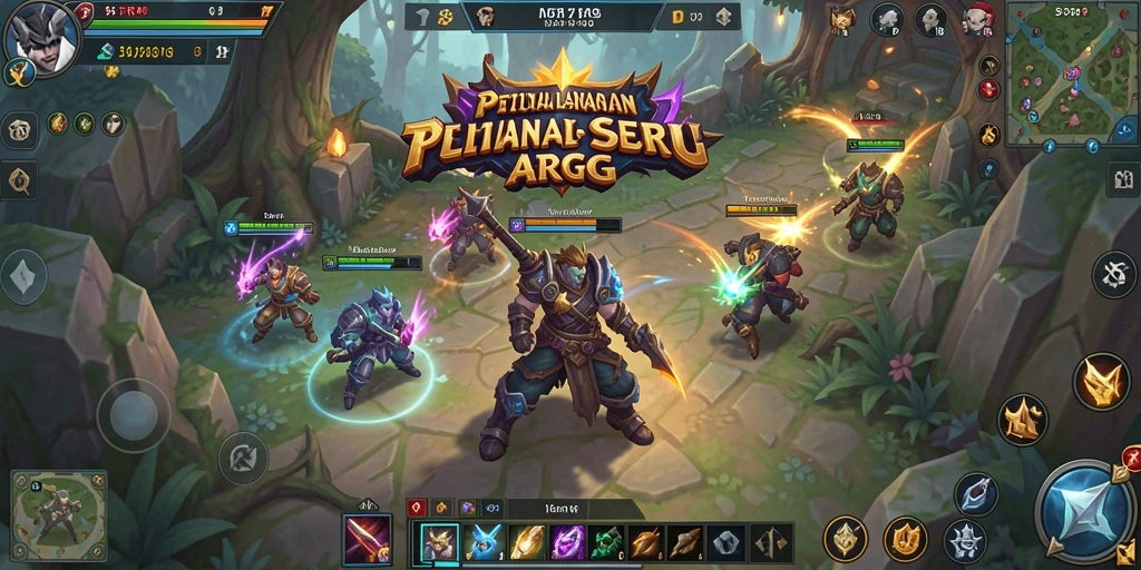 Gameplay seru 55RP di dunia fantasi.