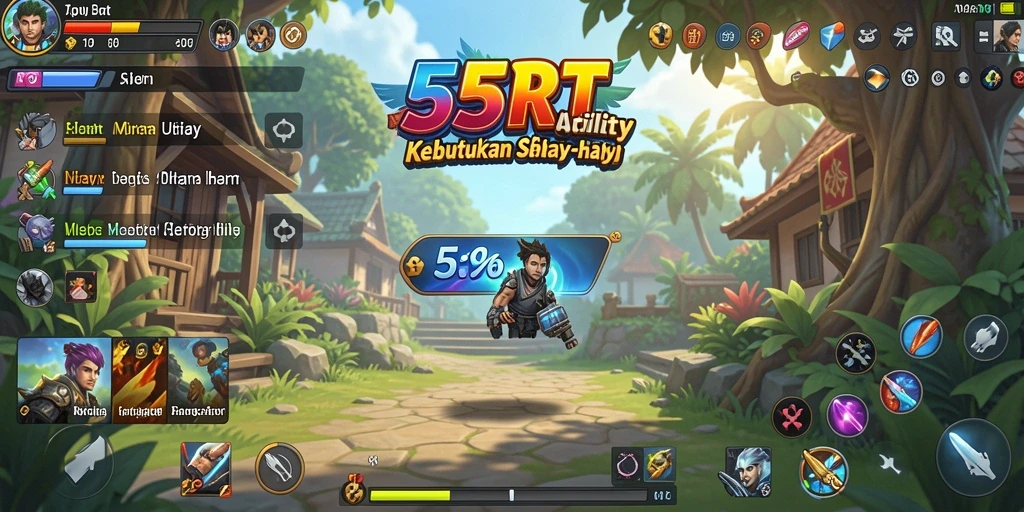 Screenshot utama 55RT menampilkan antarmuka yang sederhana dan bersih.