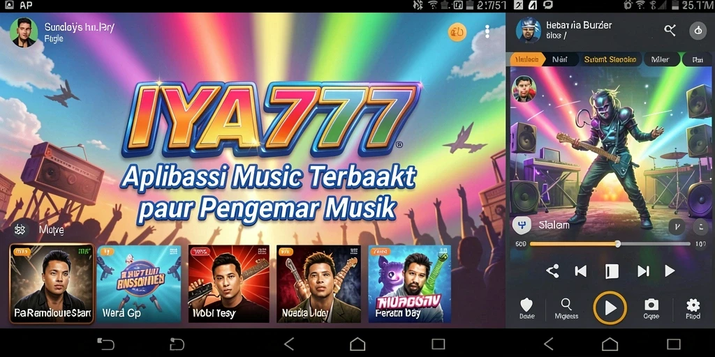 Tangkapan layar gameplay IYA777 menampilkan pengalaman musik yang interaktif.