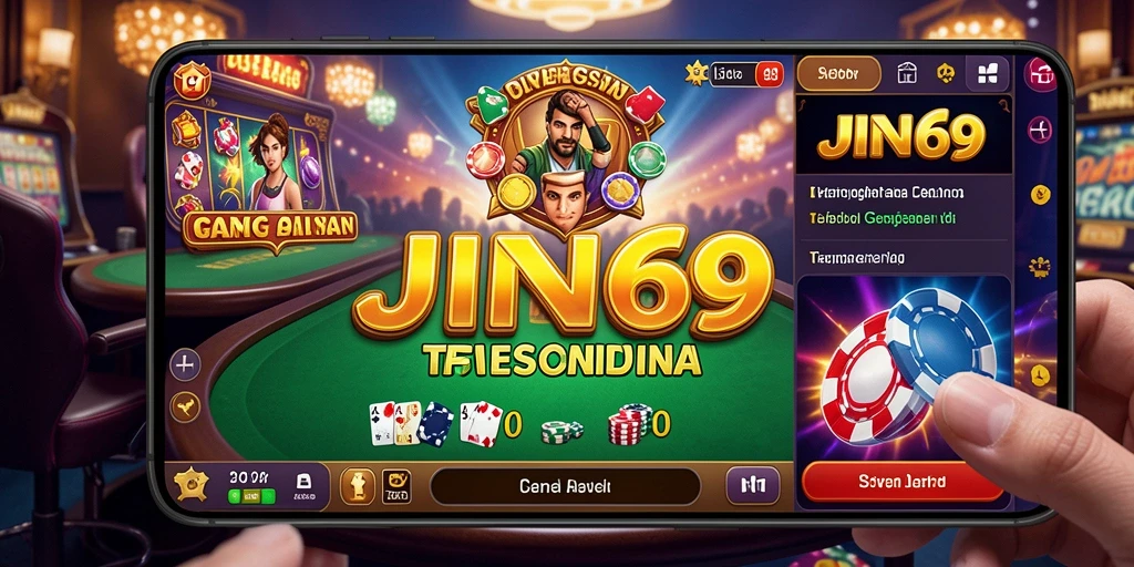Tampilan menarik dari gameplay Live Casino JIN69 dengan dealer profesional.