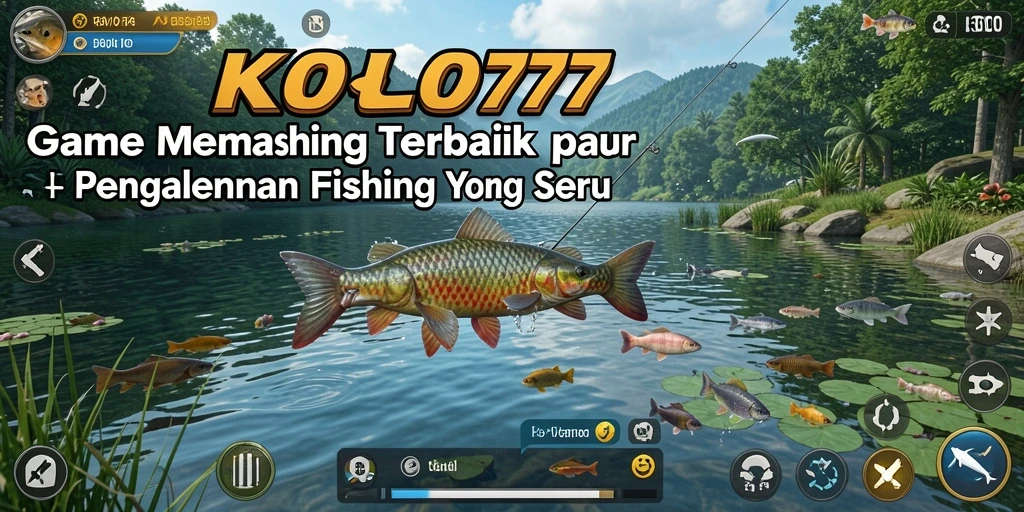 Tangkapan besar dan pemandangan indah saat memancing di KOPLO77.