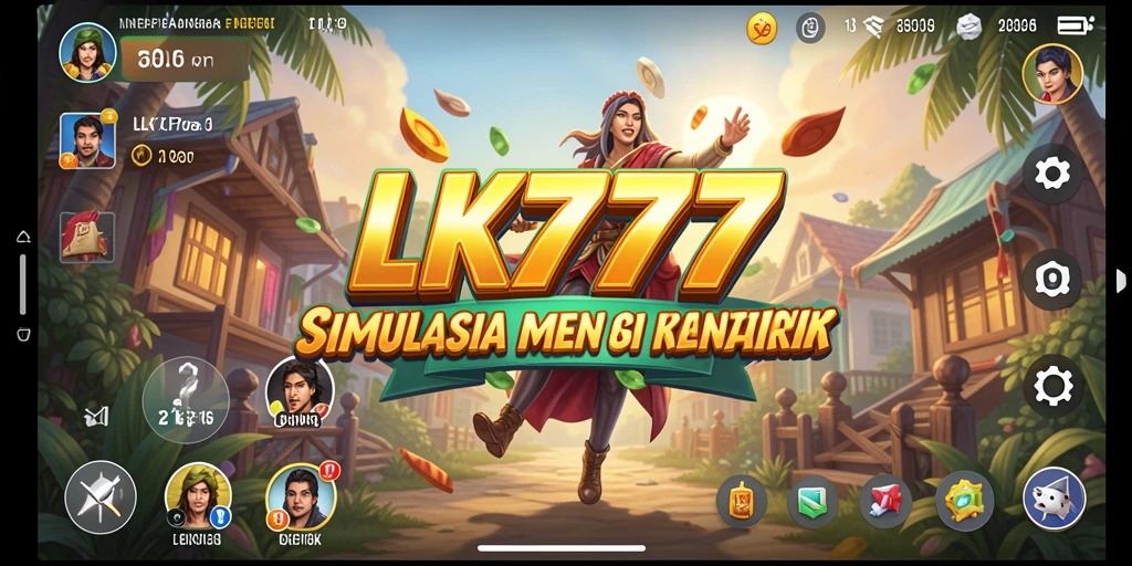 Tampilan gameplay LK777 dengan grafis yang menakjubkan dan interaksi karakter.