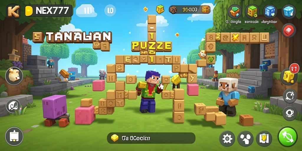 Tangkapan layar menampilkan gameplay NEX777 yang seru dan menantang dalam kategori Puzzle.