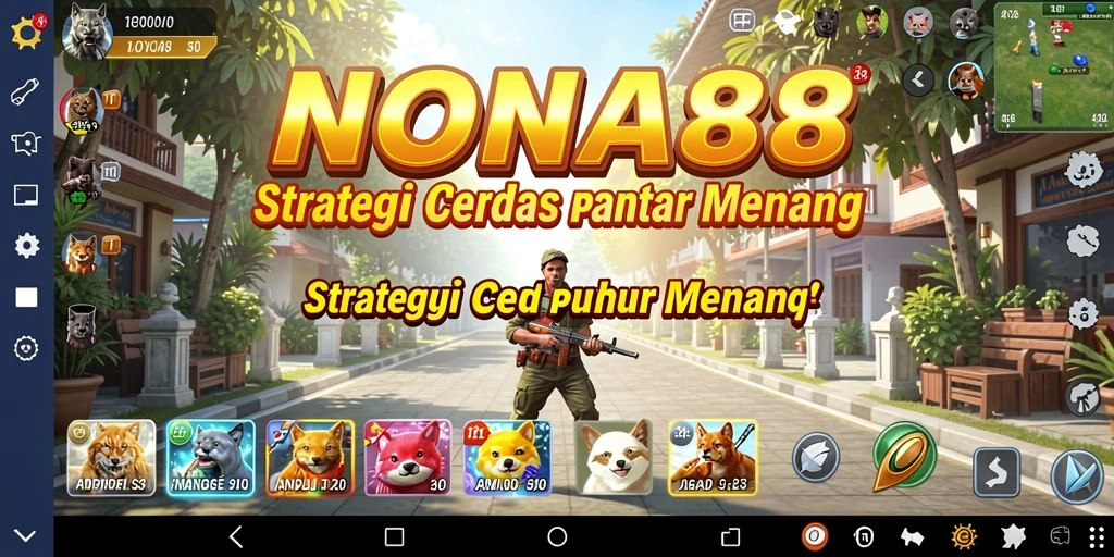 Tampilan gameplay NONA88 yang penuh strategi dan menegangkan.