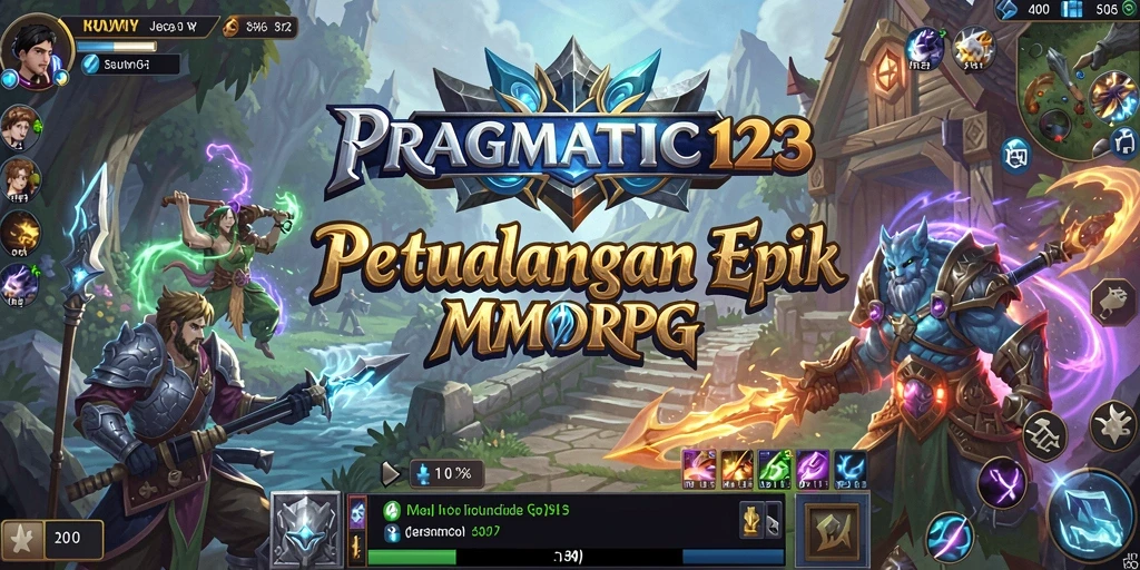 Tampilan menangkap aksi seru gameplay MMORPG PRAGMATIC123.