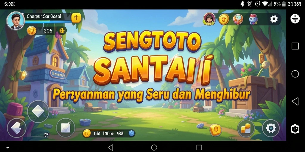 Tangkapan layar SENGTOTO menampilkan gameplay menarik yang menghibur.