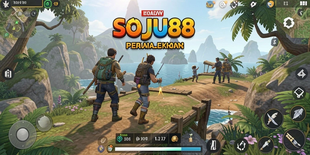 Tangkap momen seru dalam gameplay Open World SOJU88.