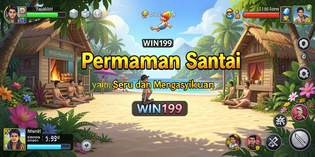 Screenshot gameplay WIN199 menunjukkan aksi seru dan tantangan menarik.