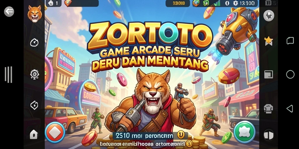Tampilan gameplay ZORTOTO yang seru dengan tantangan menarik.